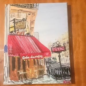 8 x 10 in acrylic painting on canvas